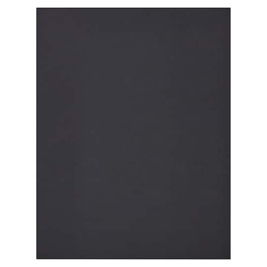 6 Packs: 100 ct. (600 total) Black Heavyweight 8.5" x 11" Cardstock Paper by Recollections™